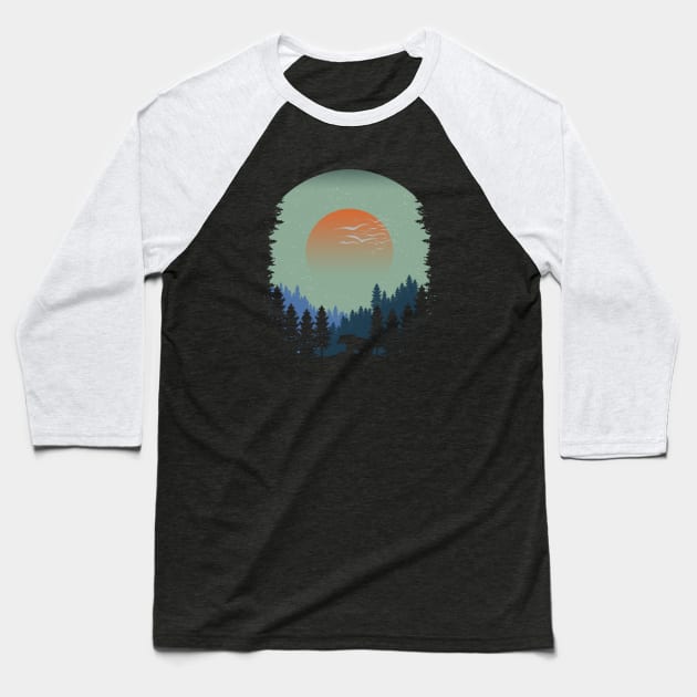 nature Baseball T-Shirt by teemarket